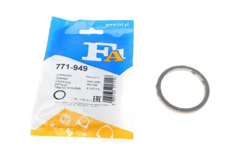 Уплотнительное кольцо (труба выхлопного газа) FA1 (Fischer Automotive One) 771-949