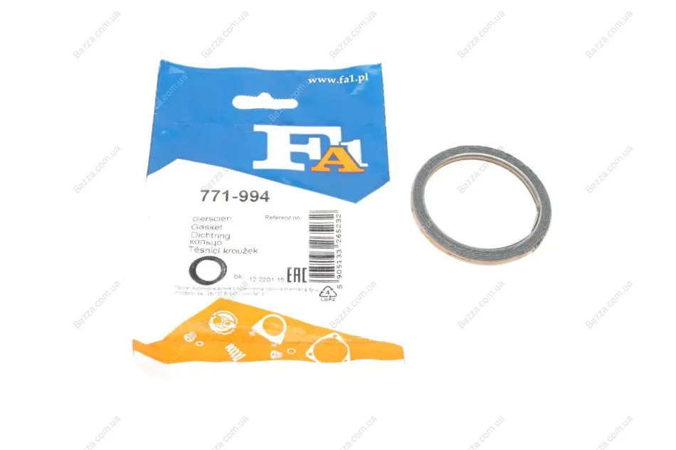 Уплотнительное кольцо (труба выхлопного газа) FA1 (Fischer Automotive One) 771-994 (фото 1)