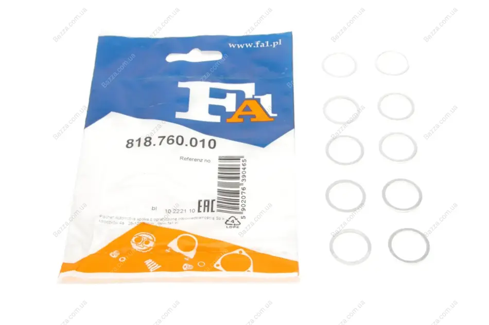 Ущільнювач пробки піддона FA1 (Fischer Automotive One) 818760010 (фото 1)