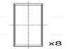 Вкладиші шатунні fa1 (fischer automotive one) BB2025-025