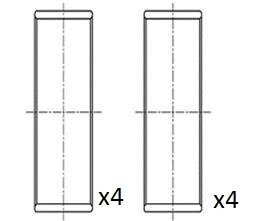 Вкладиші шатунні fa1 (fischer automotive one) BB2067025 на Мерседес W176