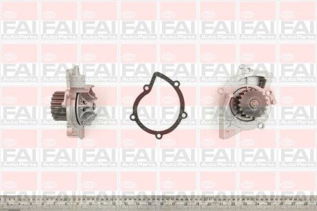 Водяна помпа Fiat/Ford/PSA/Volvo 1.6DMultijet/2.0DMultijet/2.0Hdi/2.0TDCi/2.2 HDi 2000- fa1 (fischer automotive one) WP6310 на Ситроен С5 х7