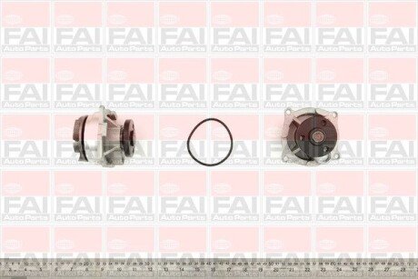 Водяна помпа Ford Focus/Mondeo 1,8I/2,0I 16V 98- Focus[USA] 2.0 DOHC 00-04 fa1 (fischer automotive one) WP6249