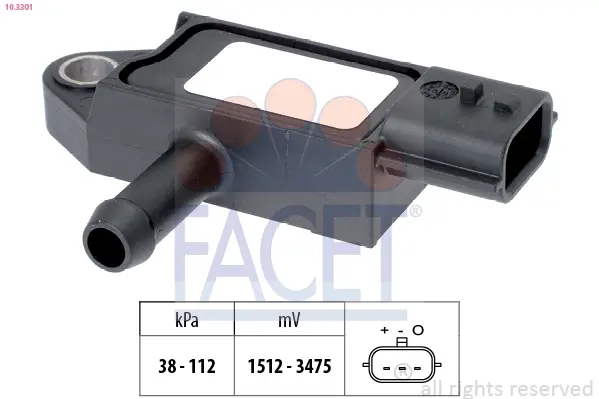 Датчик абсолютного тиску facet 103301