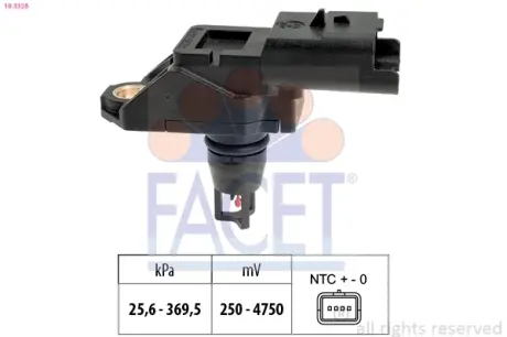 Елемент електрообладнання facet 103328
