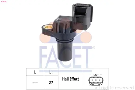 Датчик імпульсів facet 90585 Ситроен С4