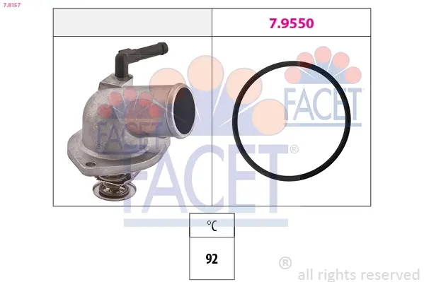 1 880 157 Термостат facet 78157