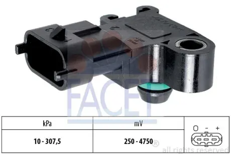 Датчик абсолютного давления (MAP) Facet 10.3244
