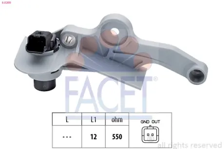 Датчик частоти обертання Facet 9.0299