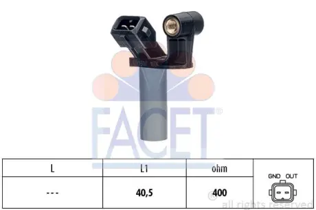 Датчик частоти обертання Facet 9.0307