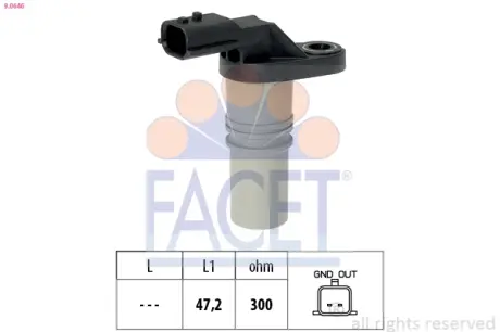 Датчик частоти обертання Facet 90646