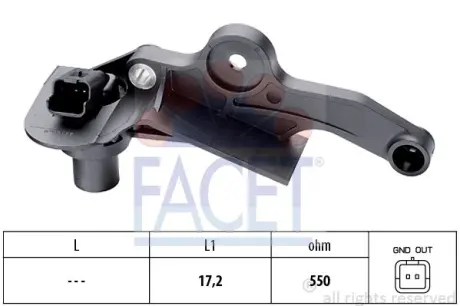 Датчик частоты вращения вала Facet 9.0298