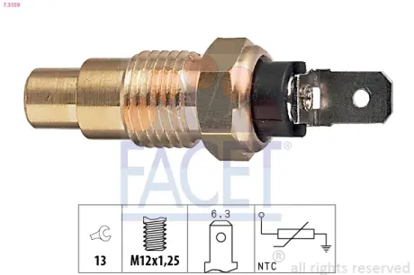 Датчик температури facet 73159 Ниссан Террано 2