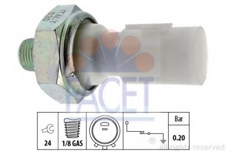 Датчик тиску facet 7.0182