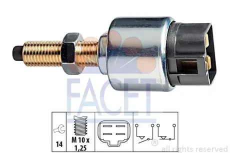 Датчик включения стоп-сигнала facet 71044 Хонда Цивик 6
