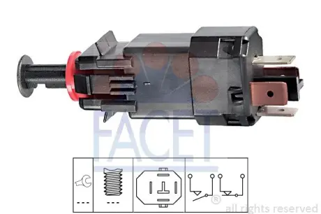 Датчик включения стоп-сигнала facet 71205
