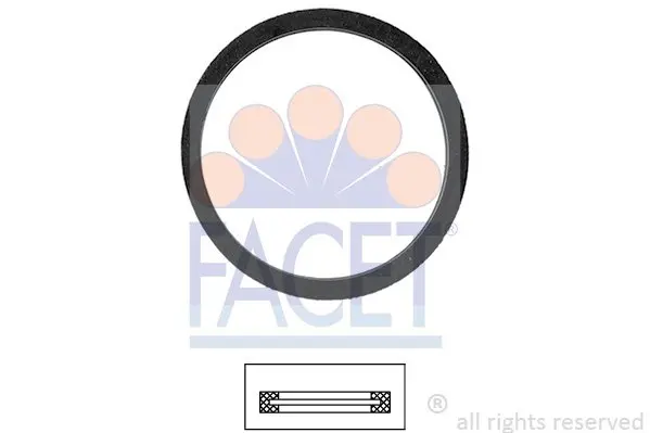 Прокладка термостата facet 79560