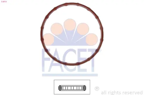 Прокладка термостата facet 79711 Сузуки Свифт