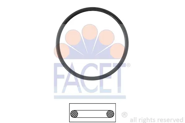 Прокладка термостату Facet 79527 (фото 1)