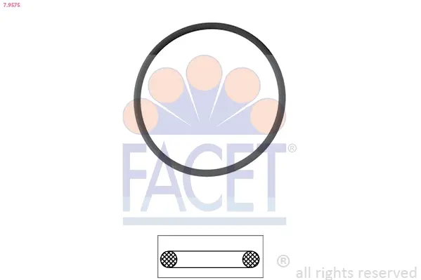 Прокладка термостату facet 79575