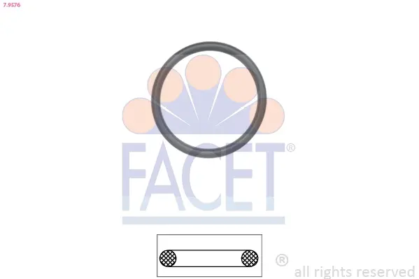 Прокладка термостату facet 79576