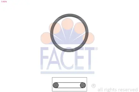 Прокладка термостату facet 79576 Сааб 9000