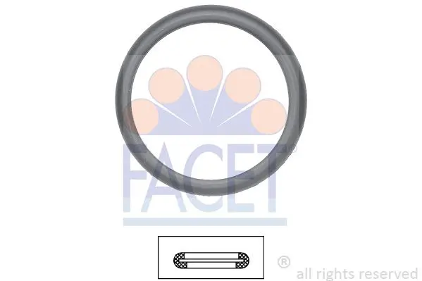 Прокладка термостату Facet 79598 (фото 1)