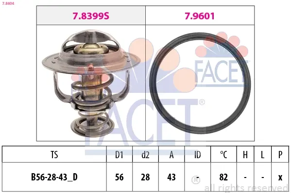Термостат Facet 7.8404 (фото 1)