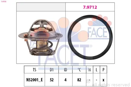 Термостат Facet 78725