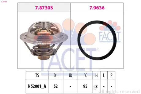 Термостат Facet 7.8730