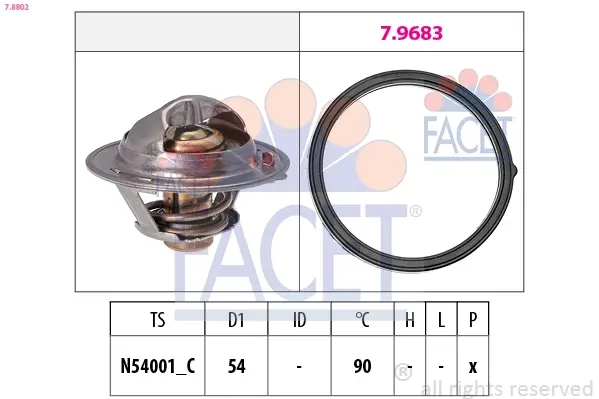 Термостат Facet 7.8802 (фото 1)