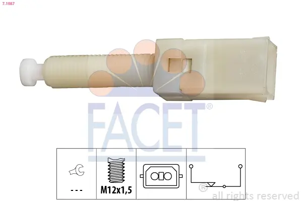 Вмикач сигналу стоп facet 71087