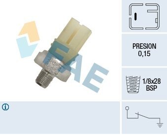 Датчик тиску масла fae 12420