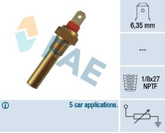 Датчик темпер. охолодж.рідини fae 31640