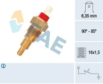 Термовимикач вентилятора Fae 37620