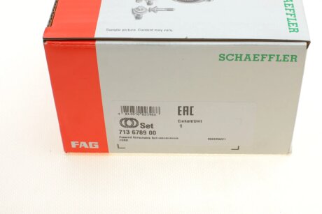 Подшипник ступицы FORD TRANSIT передн. (FAG) fag 713678900