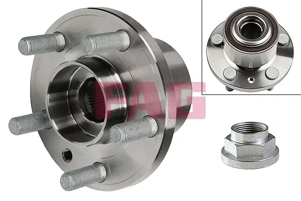Комплект подшипника ступицы колеса FAG 713620400
