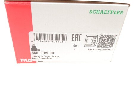 Накінечник кермової тяги fag 840115910