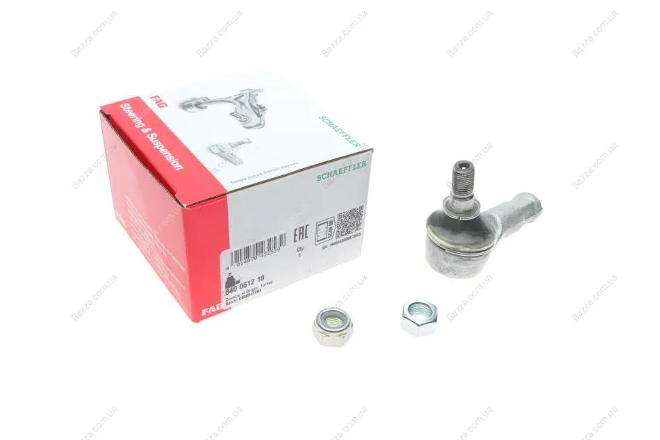 Наконечник тяги рулевой поперечной MAZDA (Старый номер 917008)(Пр-во FAG) FAG 840 0612 10