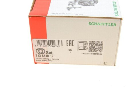 Підшипник колеса,комплект fag 713644010