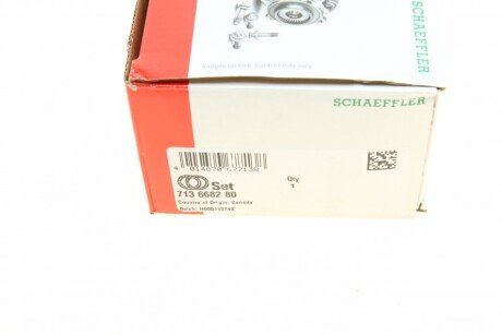 Підшипник маточини к-кт fag 713668280