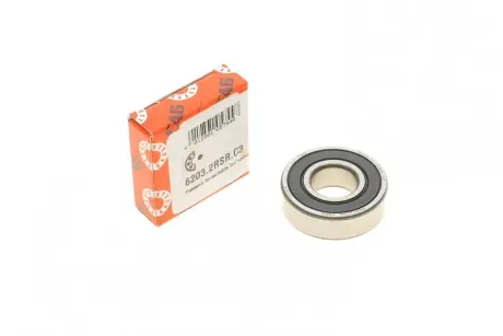 Подшипник генератора 17x40x12 FAG 6203.2RSR.C3