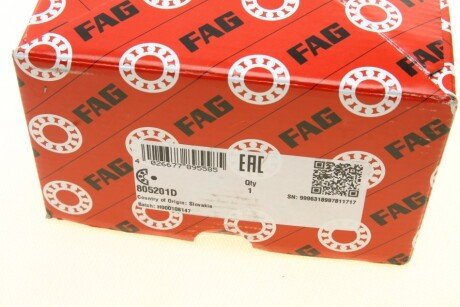 Подшипник ступицы FAG fag 805201D
