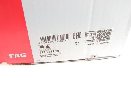 Пыльник шруса (гранаты) внутренний-наружный fag 771051130