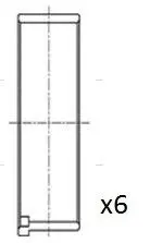 Вкладыши шатунные FAI BB2020-025