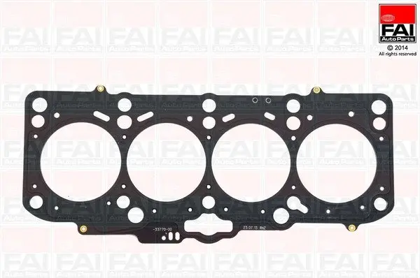 AUDI Прокладка головки блока A3,A4,A6 2.0TDI 03-, VW Golf V, Rassat 2.0TD FAI HG1360