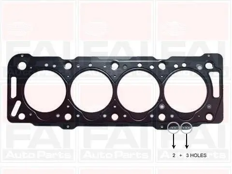 CITROEN Прокладка головки блока Berlingo,Jumpy 1.9D 98- 3K FAI HG867C