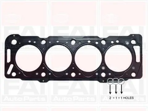 CITROEN Прокладка головки блока Berlingo,Jumpy 1.9D 98- 5K FAI HG867E