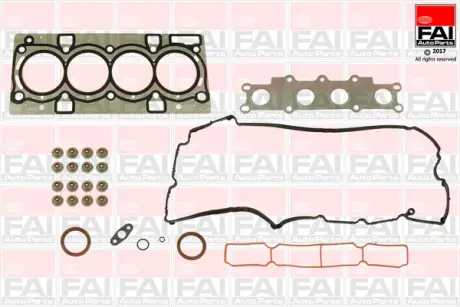 FORD К-кт прокладок головки цилиндра (с прокладкой ГБЦ) C-MAX II, FOCUS III, S-MAX 1.6 EcoBoost 10-, VOLVO FAI HS1654 Форд Куга 2