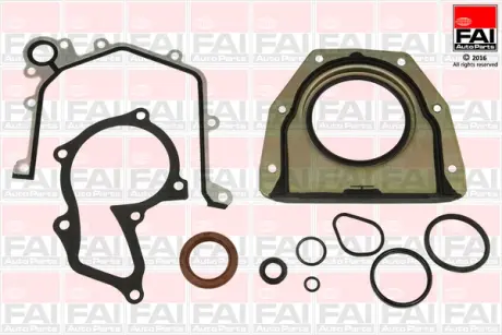 FORD Комплект прокладок, блок-картер двигуна C-MAX 1.6 07-10, PUMA 1.6 00-02, MAZDA 2 1.25-1.6 03-07, VOLVO C30 1.6 06- FAI CS1008